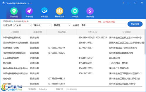飛來(lái)地圖大數(shù)據(jù)采集軟件界面預(yù)覽 飛來(lái)地圖大數(shù)據(jù)采集軟件界面圖片